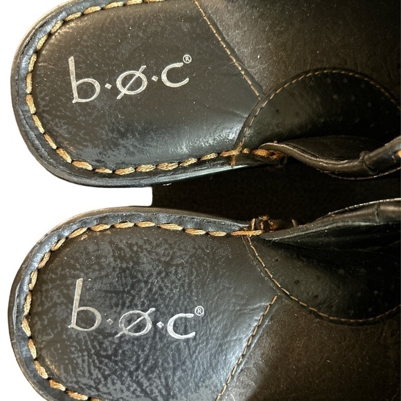 BOC Black‎ Tooled Clogs Size 8M - Picture 5 of 9